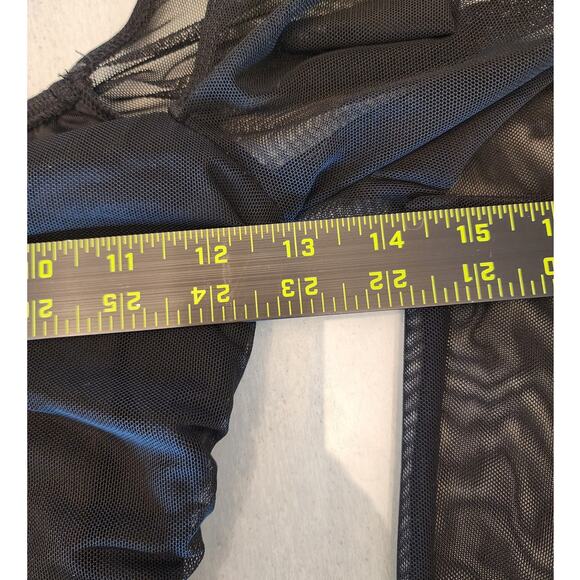 Princess Polly Farah Mini Dress Black SZ 2 Party - Picture 7 of 9